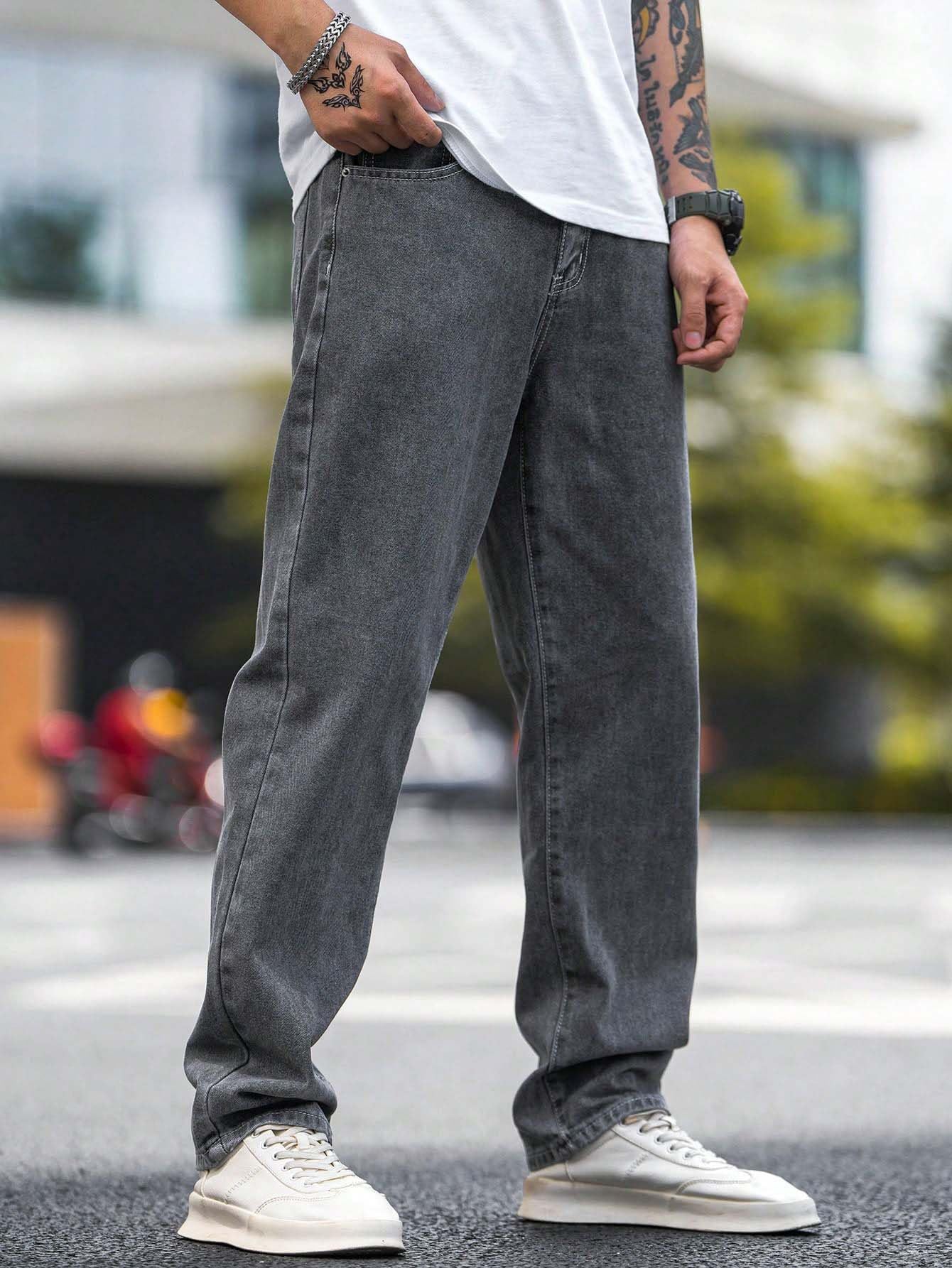 KOTTY Mens Regular Fit|Classic Design with Stylish Look |Day Comfort|Mide Rise Strachable Jeans